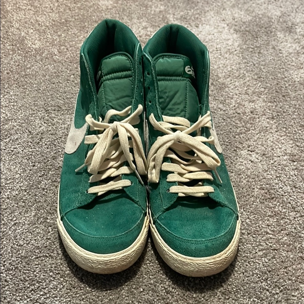 Nike Blazers in Green